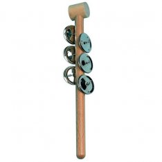 Jingle Stick - zvončeková hrkálka 6 párov, 34 cm