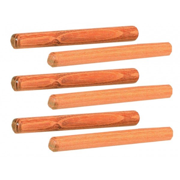 Školská sada Rytmické drievka 20 x 180 mm, 3 páry
