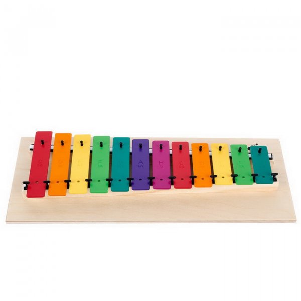 Goldon Metalofón diatonický na doske Boomwhackers, 12 kláves