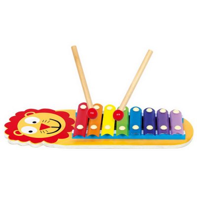 Bino Detský metalofón kovový Levík, 32 cm