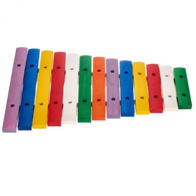 Goldon Xylofón farebný 13 kláves, javor