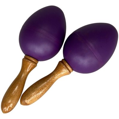 Detské maracas s krátkou rúčkou, 11 cm