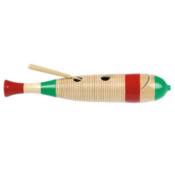 Betzold Drevené guiro Ryba, 30 cm