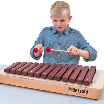 Betzold Xylofón drevený sopránový, 16 tónov